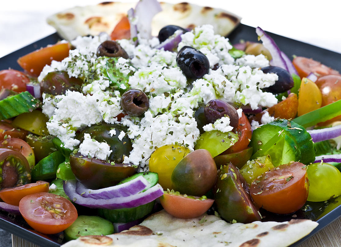 Arranged Food and Objects