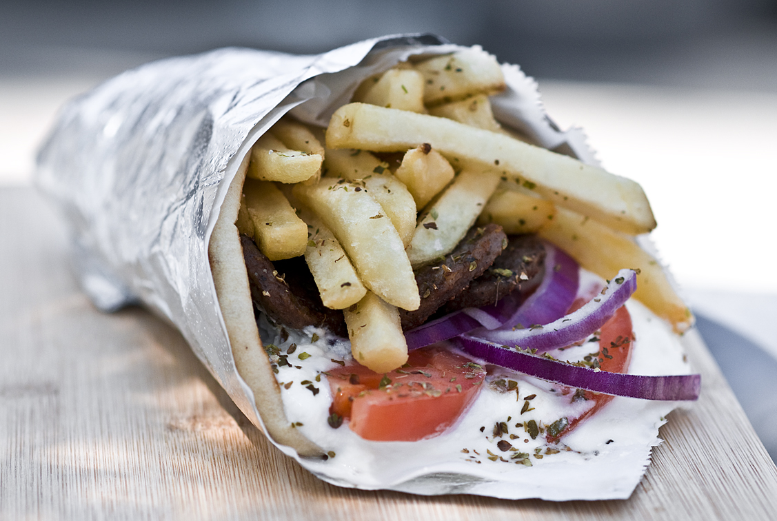 Arranged Food and Objects