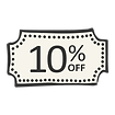 10% de descuento