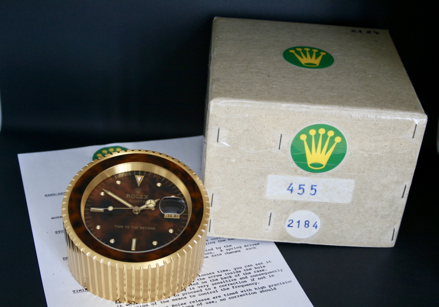 Rolex Deskwatch Roy Watches