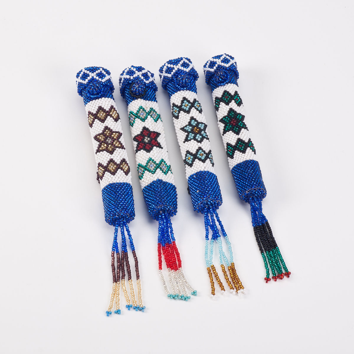 Beaded Jewish Mezuzzot