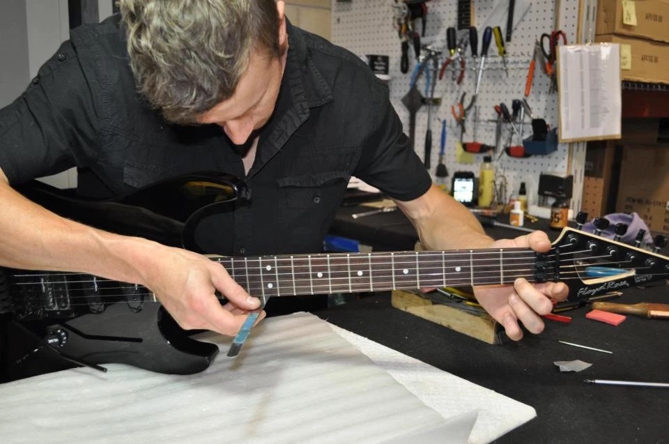 Guitar repair work
