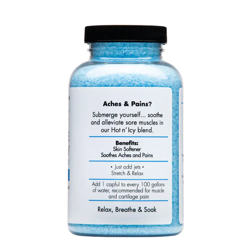 Spazazz Muscle Therapy - Hot N' Icy - Side