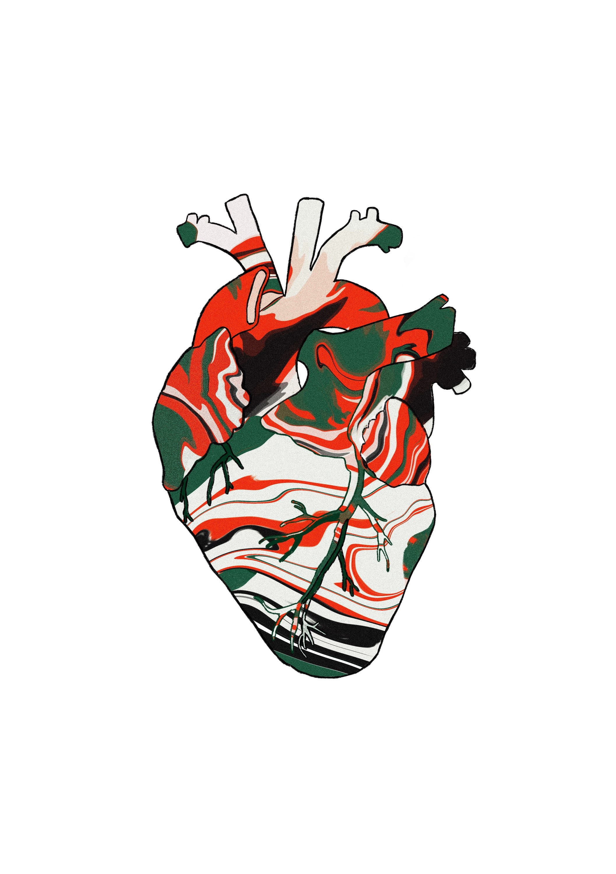 Palestinian Heart Fundraiser (White)