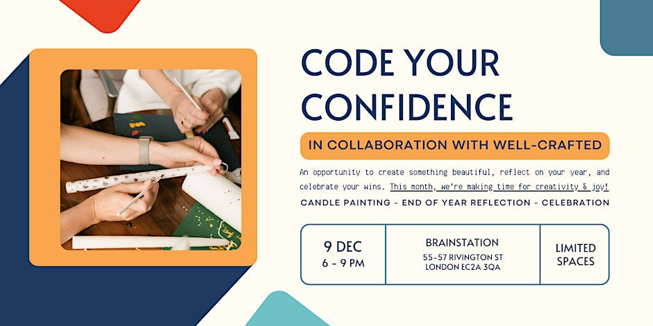 Craft Your Confidence: Candle Painting Workshop with Well-Crafted!