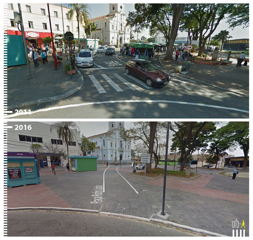 3285 BR São José dos Campos, Praça Padre João