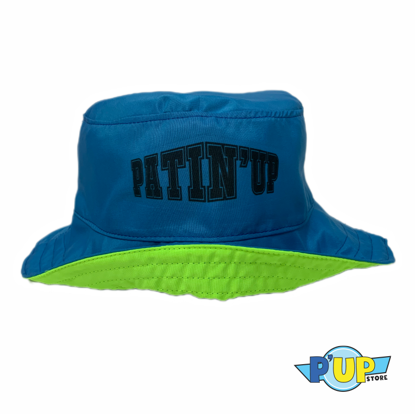 Chapéu Bucket - Verde e Azul