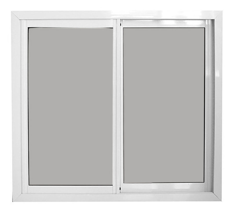 ventana de aluminio 0.60cm x 0.60cm