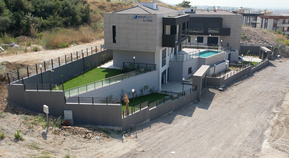VİLLA LA VİSTA modern villa, havuzlu, geniş bahçe