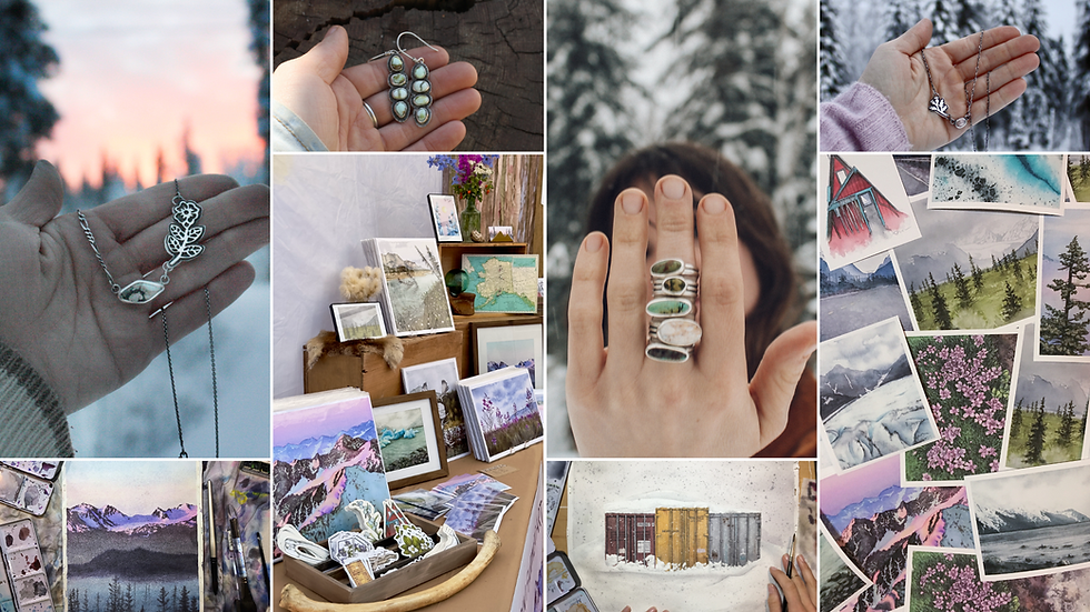 Robin Farmer Art & Linnea Boreal Silverworks