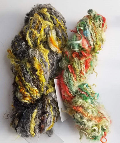 Lock Spinning with Mohair