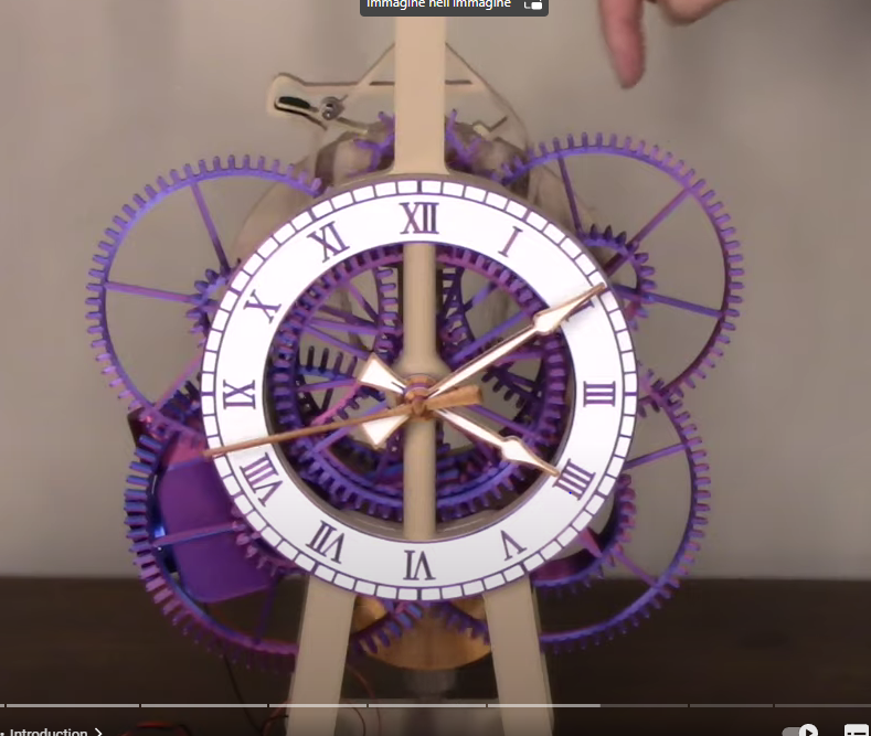 Coup Perdu Clock Second Prototype content media