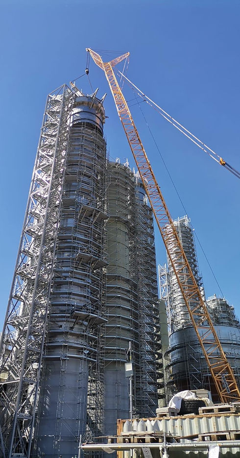 Structură metalică sudată pentru construcții grele – MMP Steel