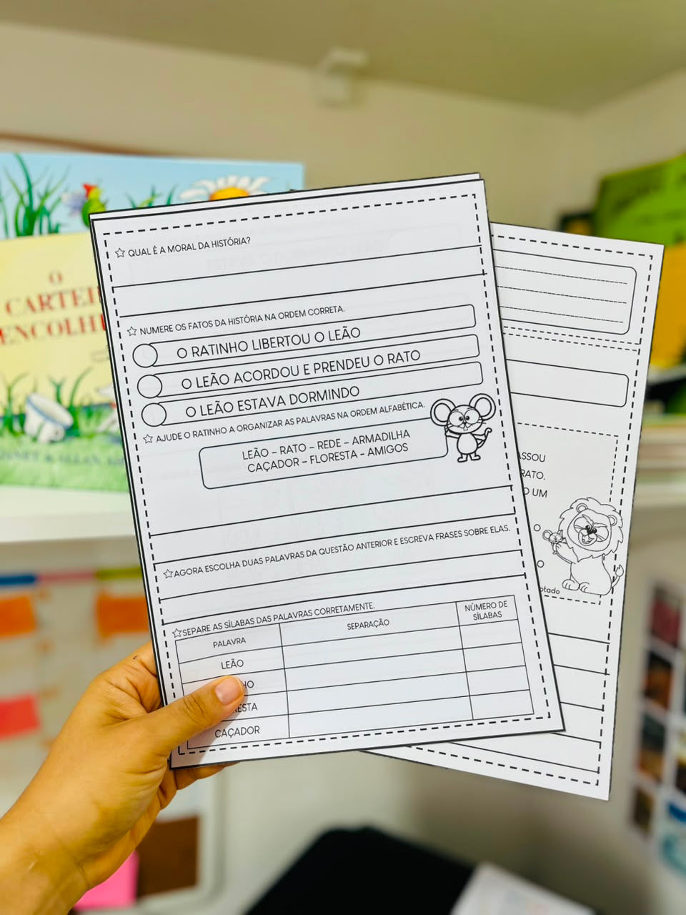 Miniatura: SONDAGEM PORTUGUÊS 1º ANO +Ficha de acompanhamento