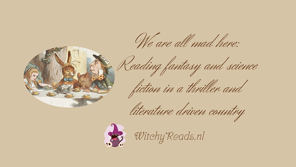 Witch Reads| The Mad Hatters' tea party| article header