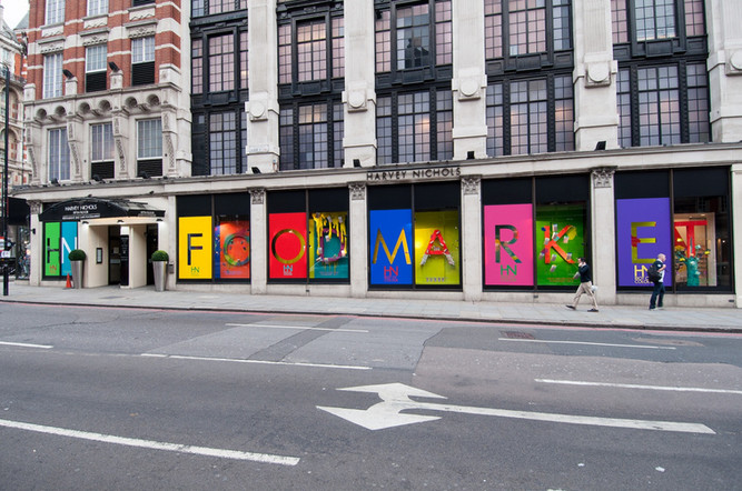 Shopfront window graphics