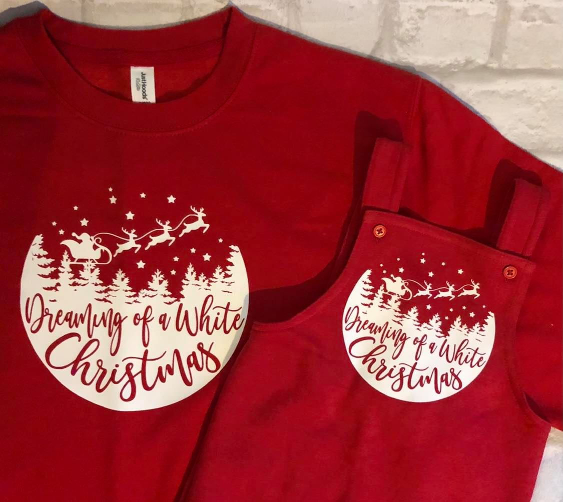 WHITE CHRISTMAS VINYL DESIGN