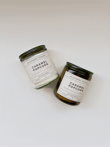 Caramel Popcorn Soy Candle