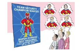 Experiences running a cyber security champions network