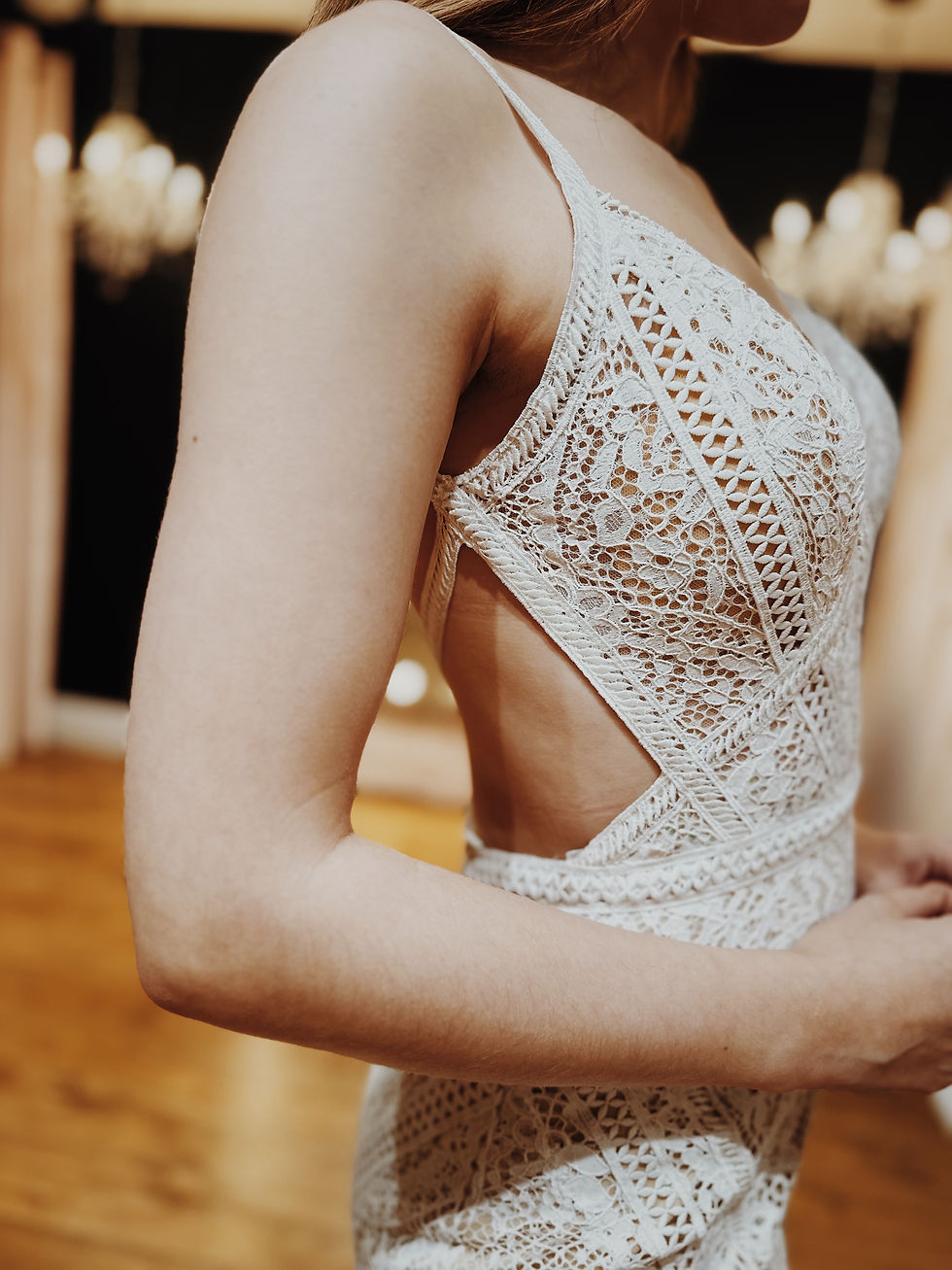 Sexy Non traditional wedding dress