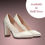 Thumbnail: wedding shoes, comfortable wedding shoes, block heel wedding shoes, rainbow club wedding shoes