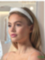 sparkly wedding hairband, sparkly wedding hair band, bridal headband