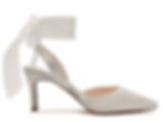 Slingback wedding shoes, Mimi Ivory Wedding Shoes