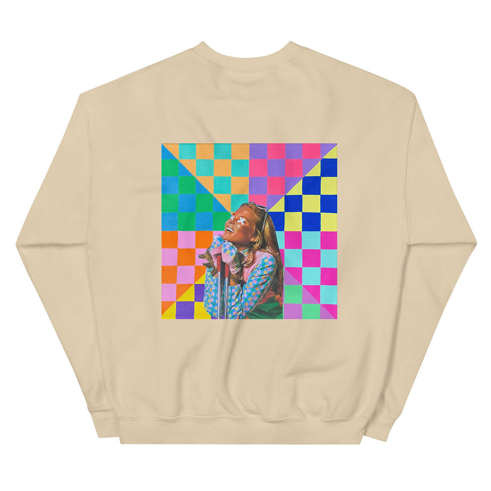 Thumbnail: Checker Girl Crewneck