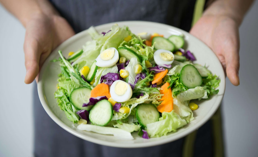 Salad and anti oxidant
