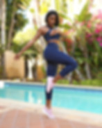 Thumbnail: Ashton Sports Bra - Navy Blue