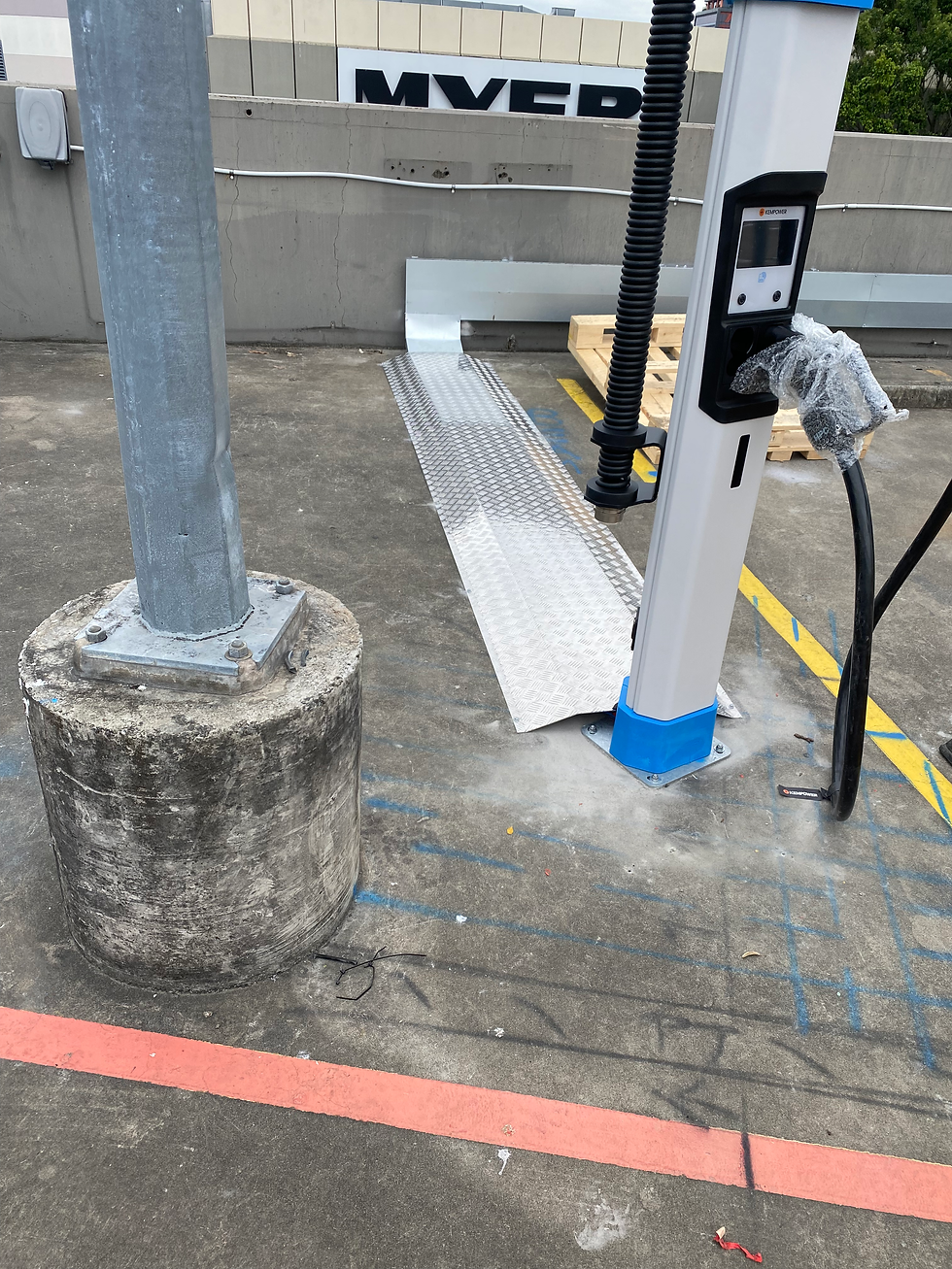 EV Fast Charger Install