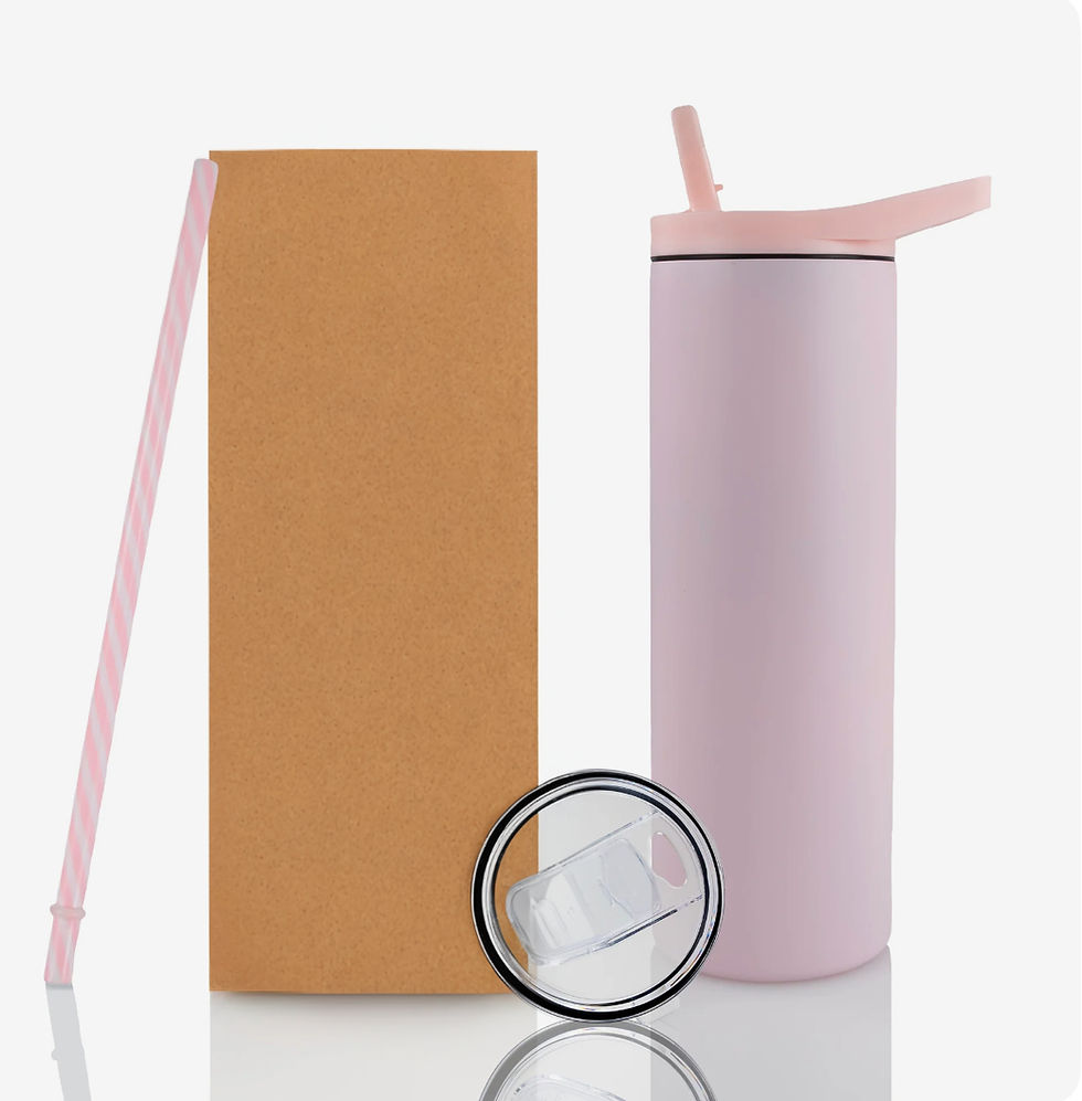 Thumbnail: 20oz skinny tumbler in pink