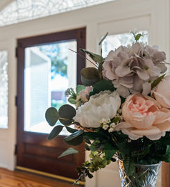 R. B. Rogers House Entrance and Florals 