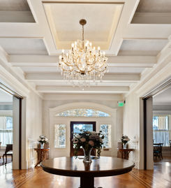 R. B. Rogers House Foyer from staircase
