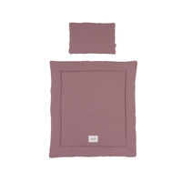 Malomi Kids Muslin Cot Bedding Set in Purple