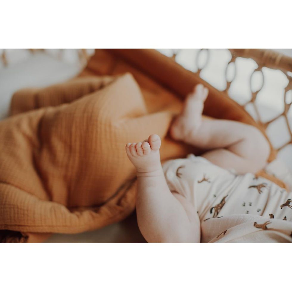 Thumbnail: MUSLIN BEDDING SET CAMEL - in collaboration with Malomi Kids