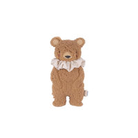 Malomi Kids Bear Cuddly Toy with Scrunchie in Camel