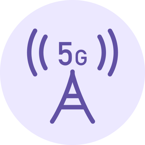 icon_5G/4G LTEの高速データ通信