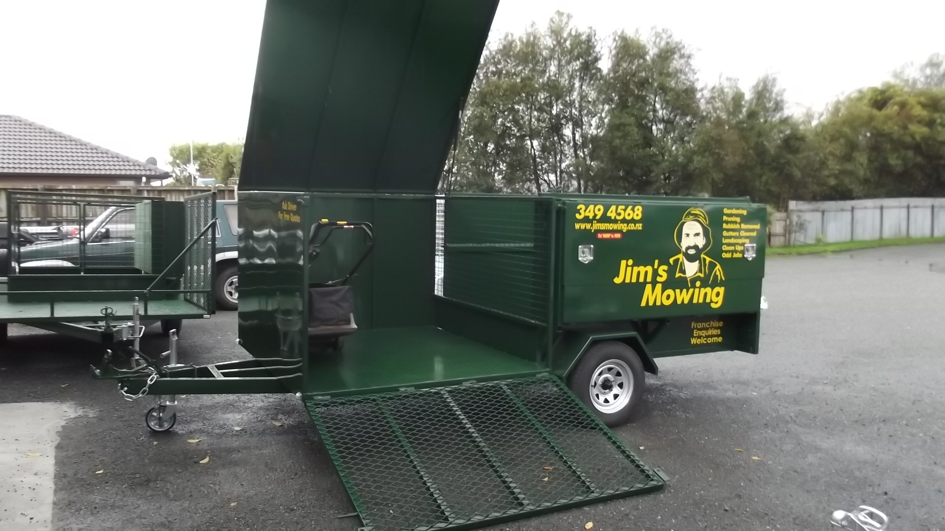 Ride On Mower Trailer