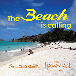 Beach Web Banner Ad