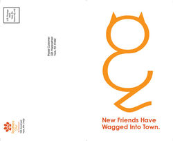 feathers and fur promo mailer front