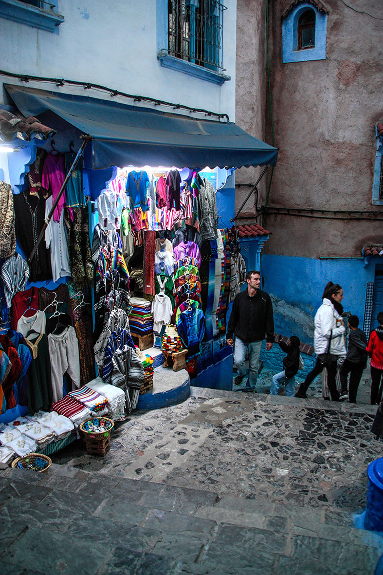 En la medina, hacer ejercicio es obligatorio pero se lleva bien. /Foto Jaime Becerra