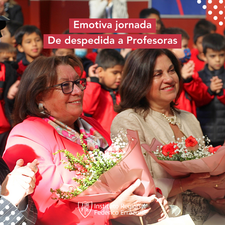 Emotiva jornada de despedida a Profesoras.