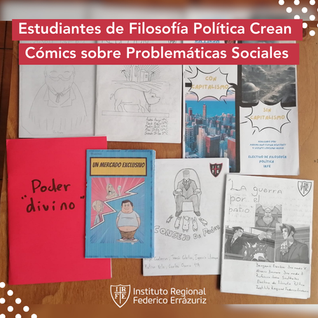 Estudiantes de Filosofía Política Crean Cómics sobre Problemáticas Sociales 