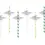Thumbnail: Pterodactyl Striped Dinosaur Straws - Pack of 6