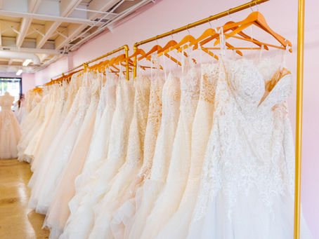 Sample Sale vs. Off-the-Rack Wedding Dresses: What's the Difference?