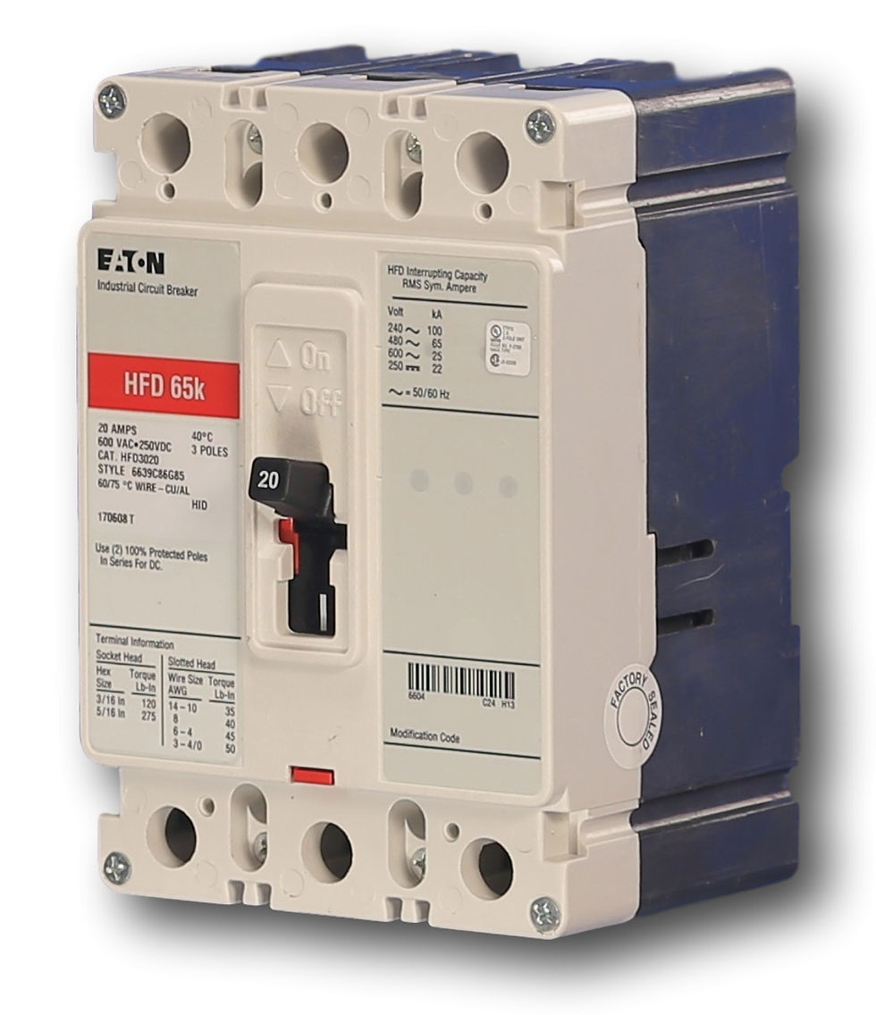 Thumbnail: EATON 3 POLE BREAKERS