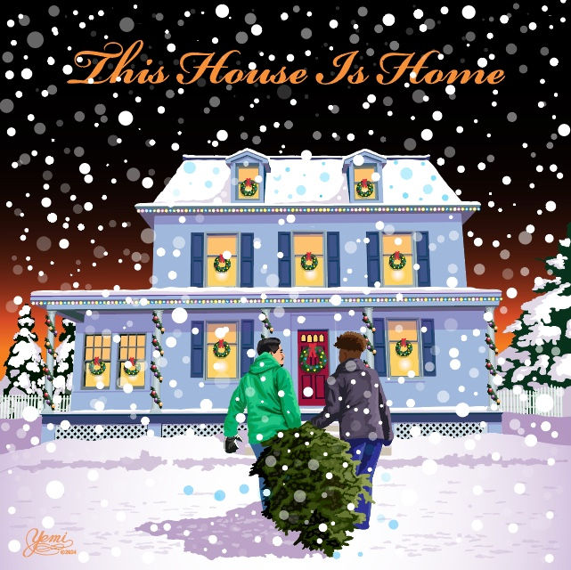 "This House is Home" (Steadfast House fundraiser ornament)