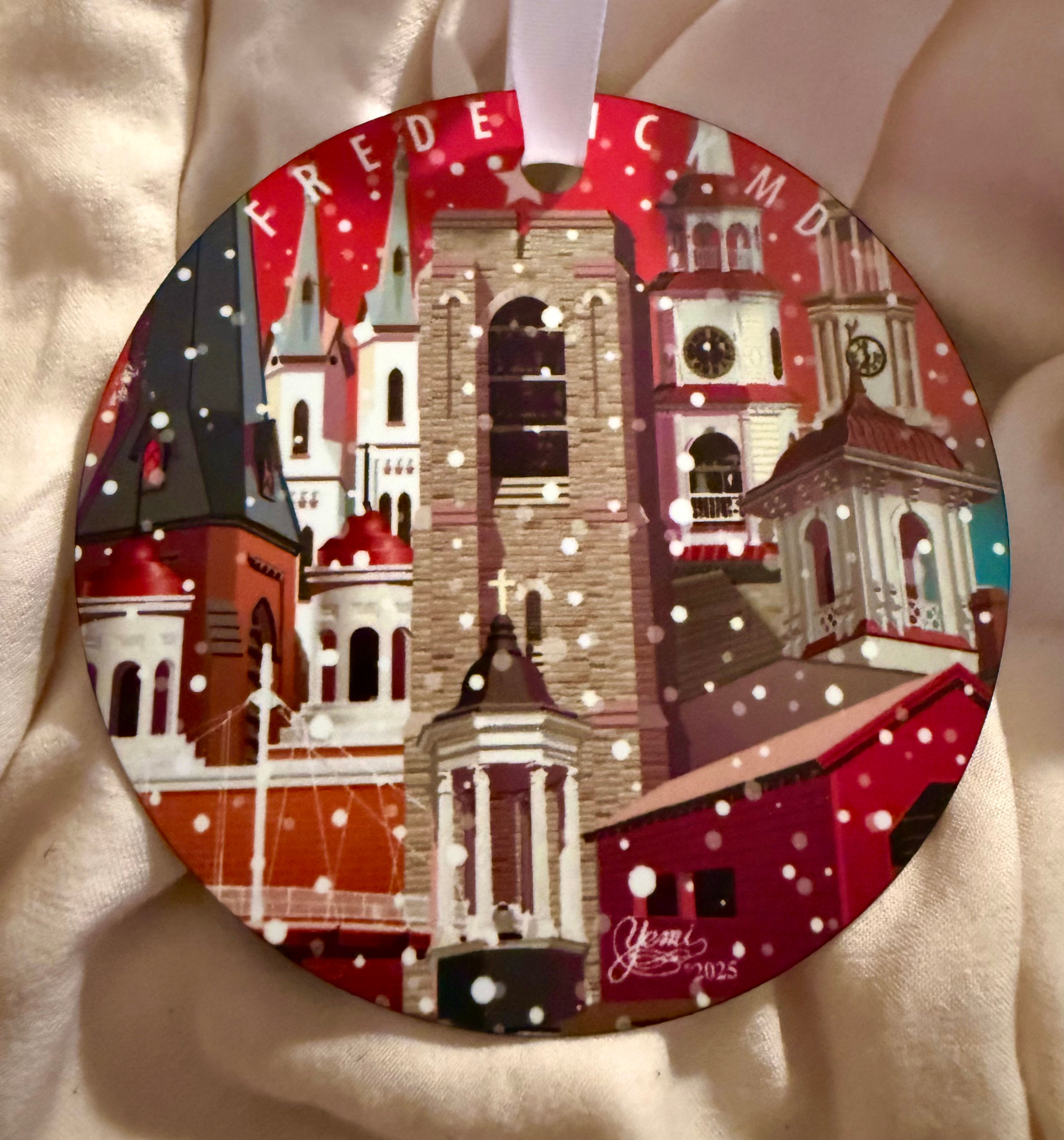 Frederick 2025 Color Metal Ornament