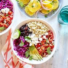 easy veggie burrito bowl recipe